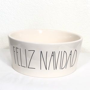 Rae Dunn Feliz Navidad serving bowl